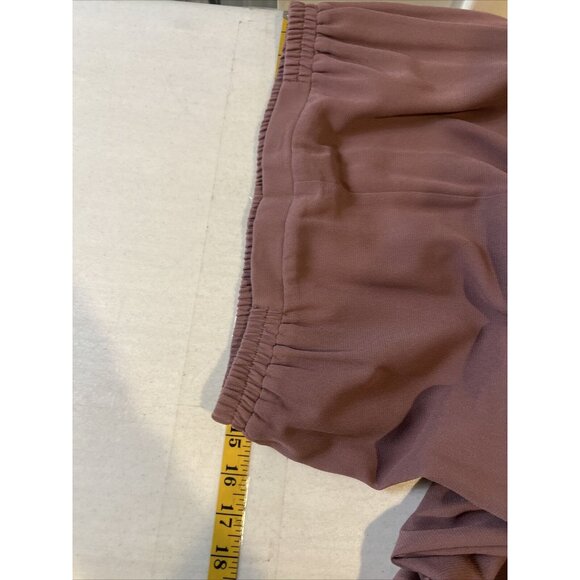 2 pc Maya Brooke Lace Top & Pants Set Dusty Rose Size 10 - Picture 15 of 16